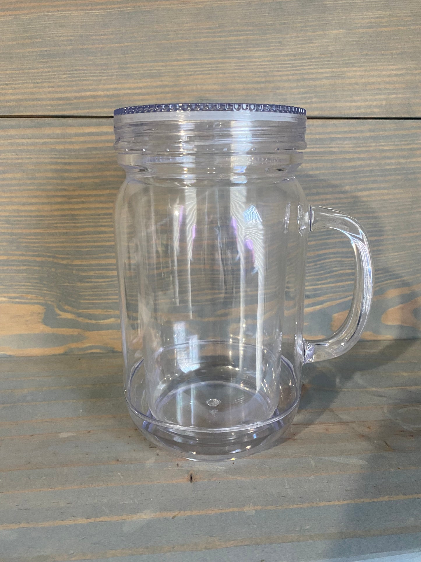 20 oz Mason Jar snowglobe tumblers