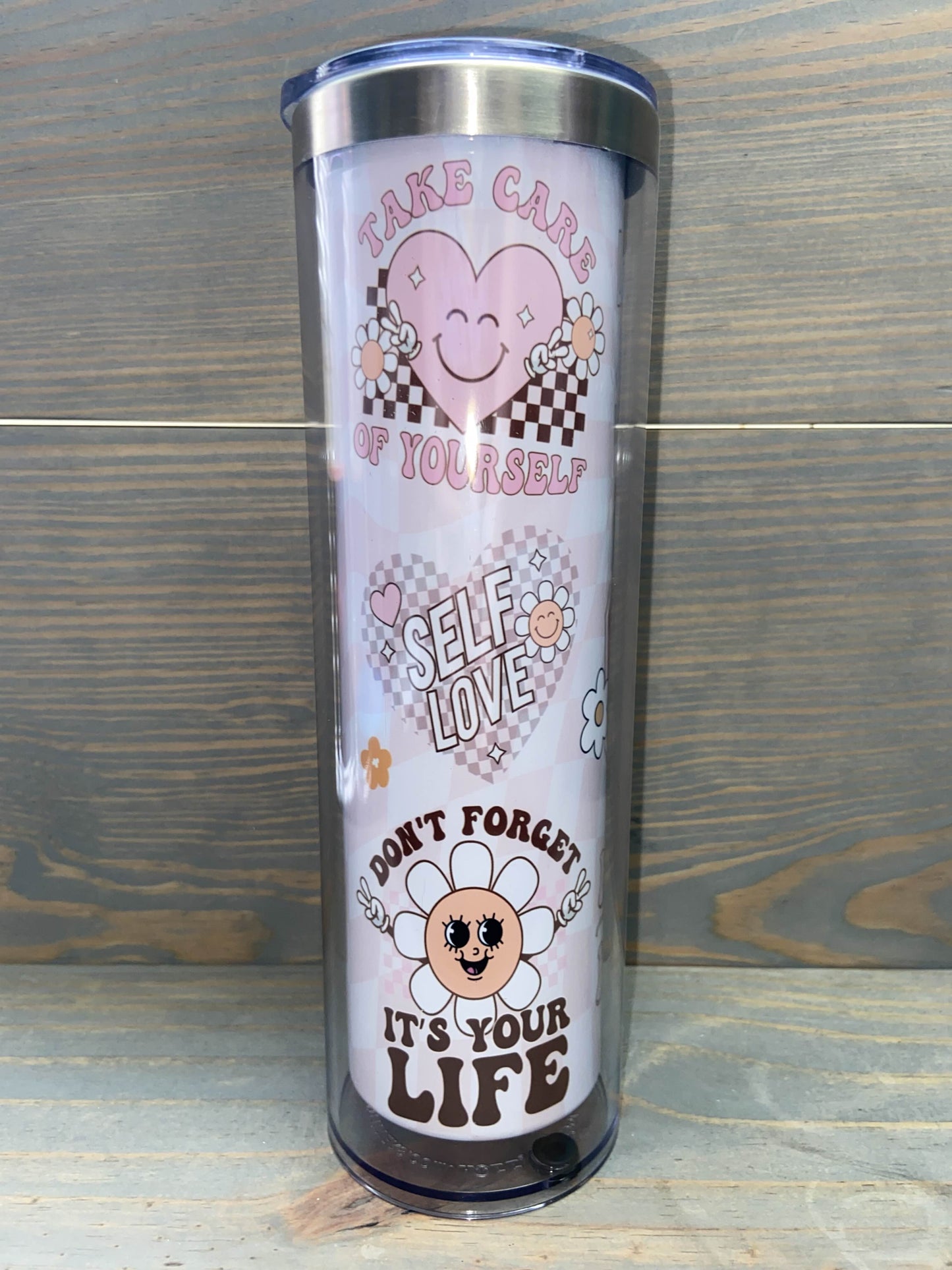 ❄️✨ Ready-to-Fill 20 oz Snowglobe Tumblers! ✨❄️without handle