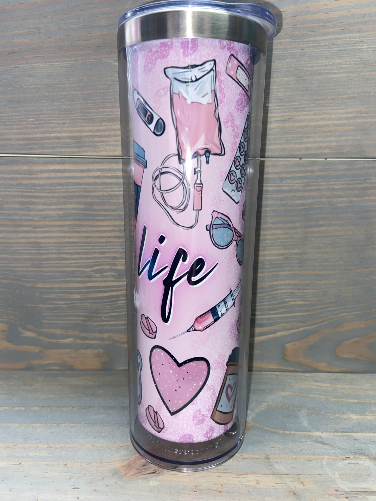 ❄️✨ Ready-to-Fill 20 oz Snowglobe Tumblers! ✨❄️without handle