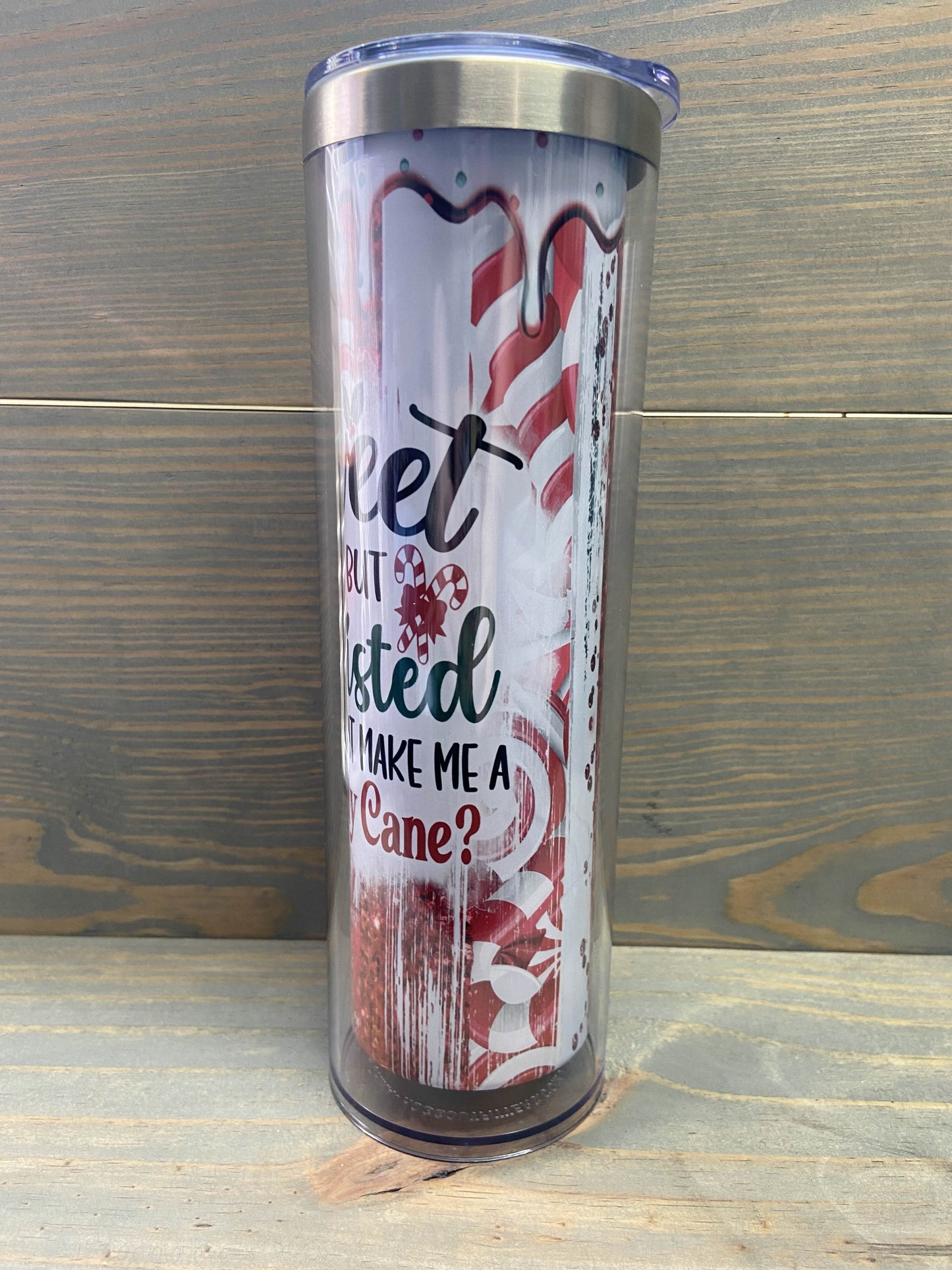 ❄️✨ Ready-to-Fill 20 oz Snowglobe Tumblers! ✨❄️without handle