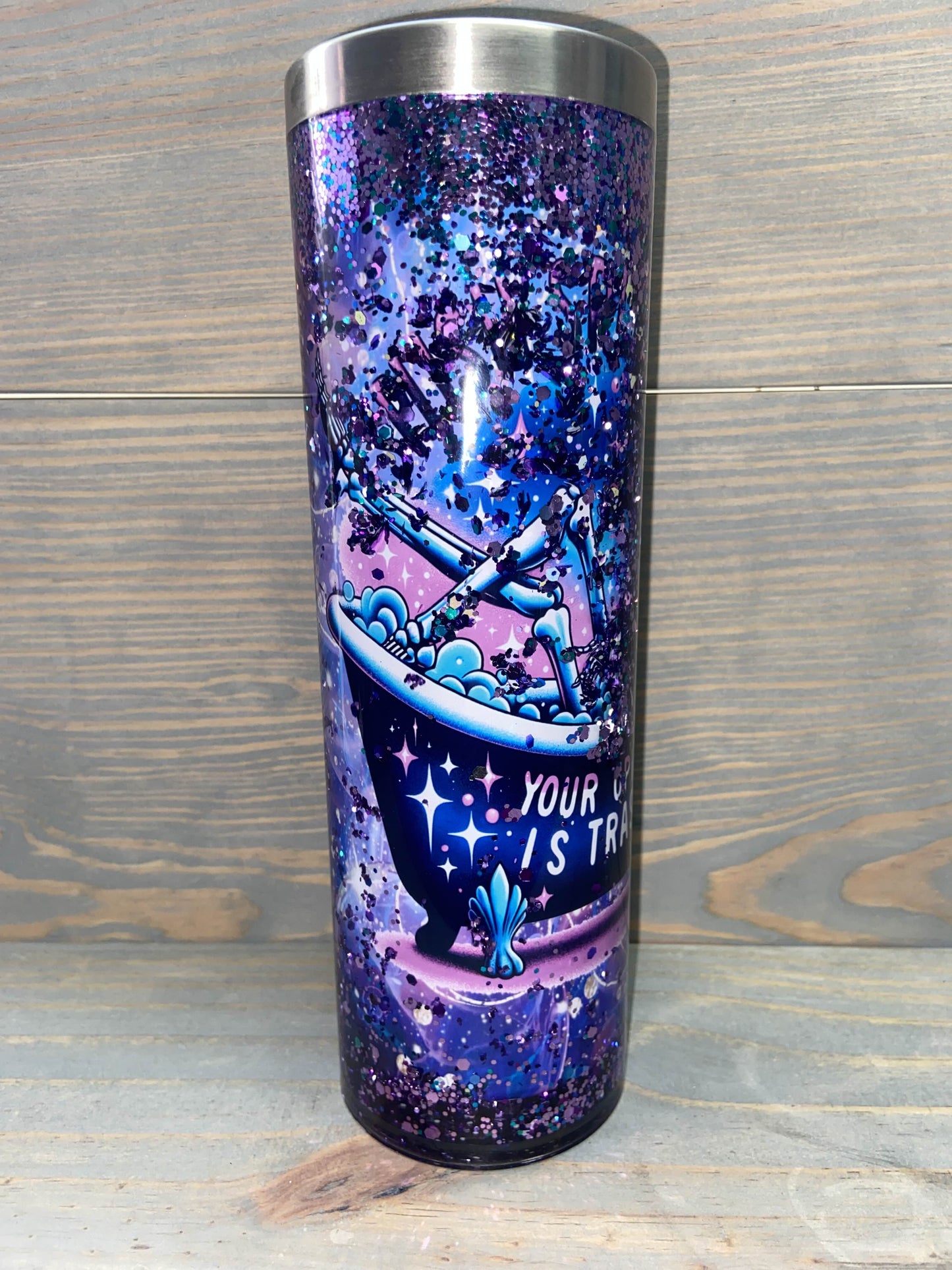 ❄️✨ Beautiful Prefilled Snowglobe Tumblers – Ready to Sparkle! ✨❄️