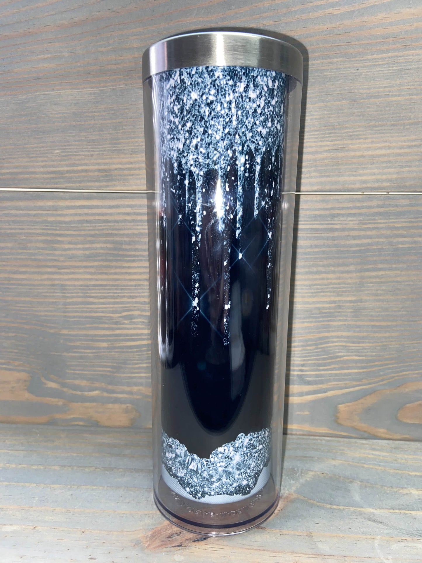 ❄️✨ Ready-to-Fill 20 oz Snowglobe Tumblers! ✨❄️no handle