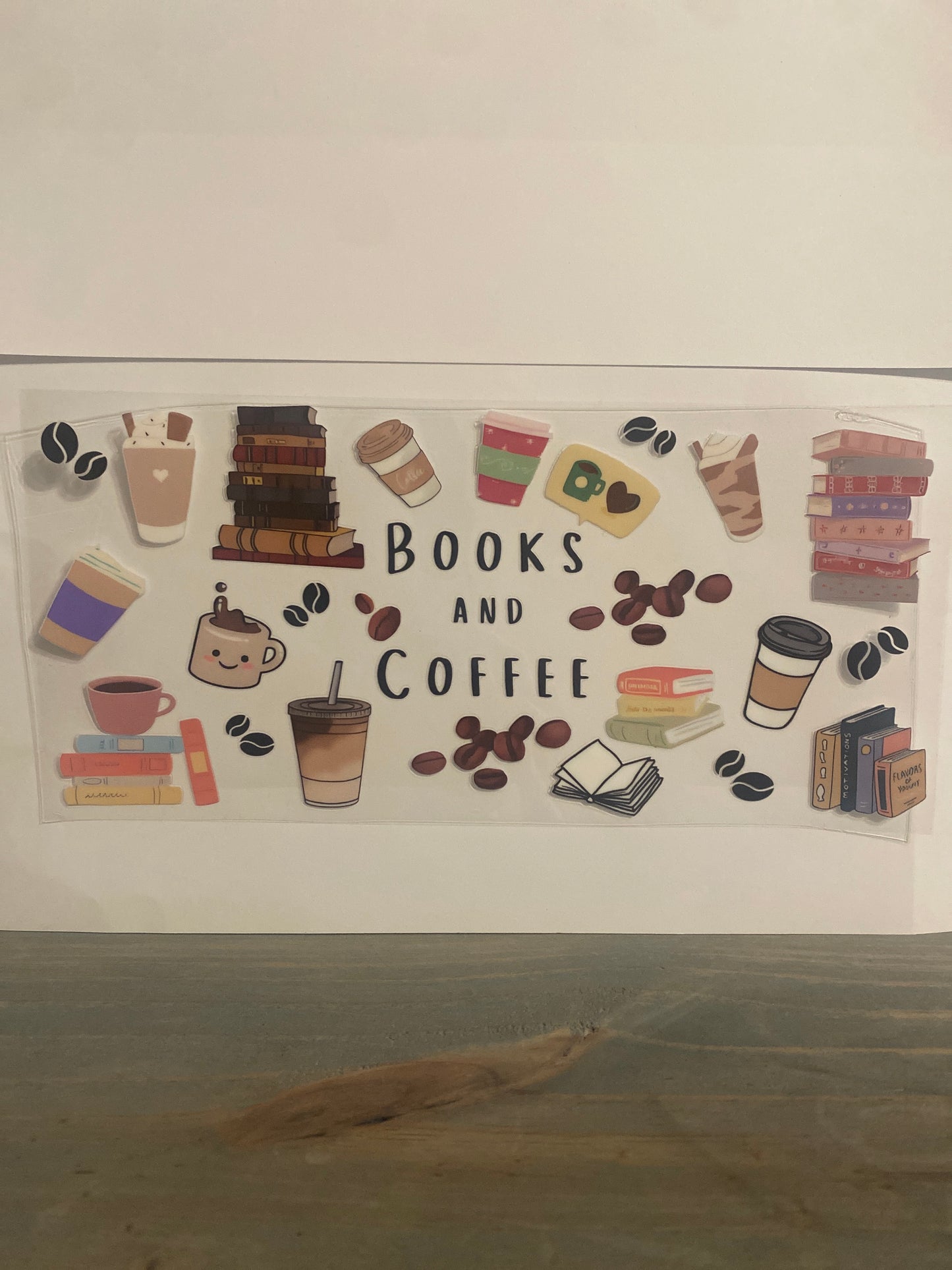Cup wrap/book