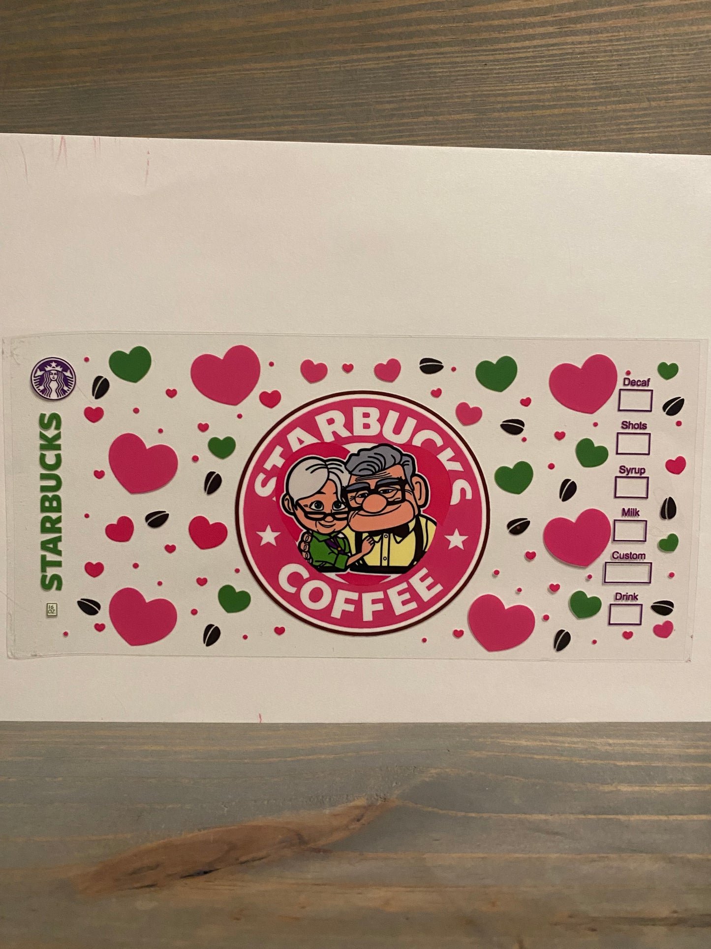 Cup wrap