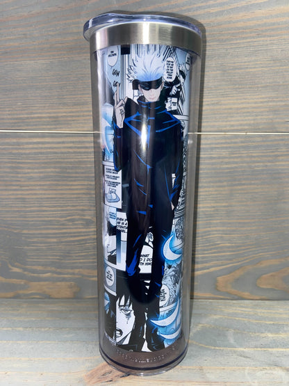 ❄️✨ Ready-to-Fill 20 oz Snowglobe Tumblers! ✨❄️without handle