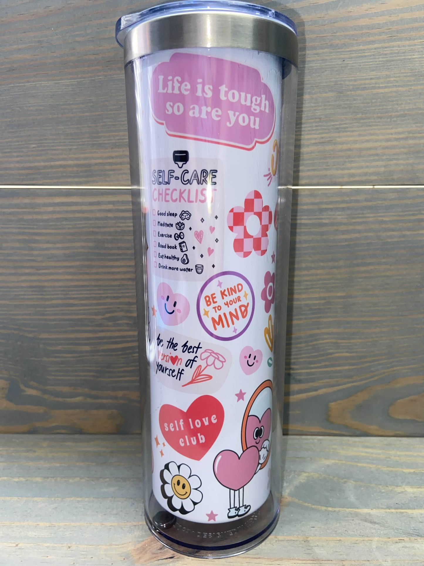 ❄️✨ Ready-to-Fill 20 oz Snowglobe Tumblers! ✨❄️without handle