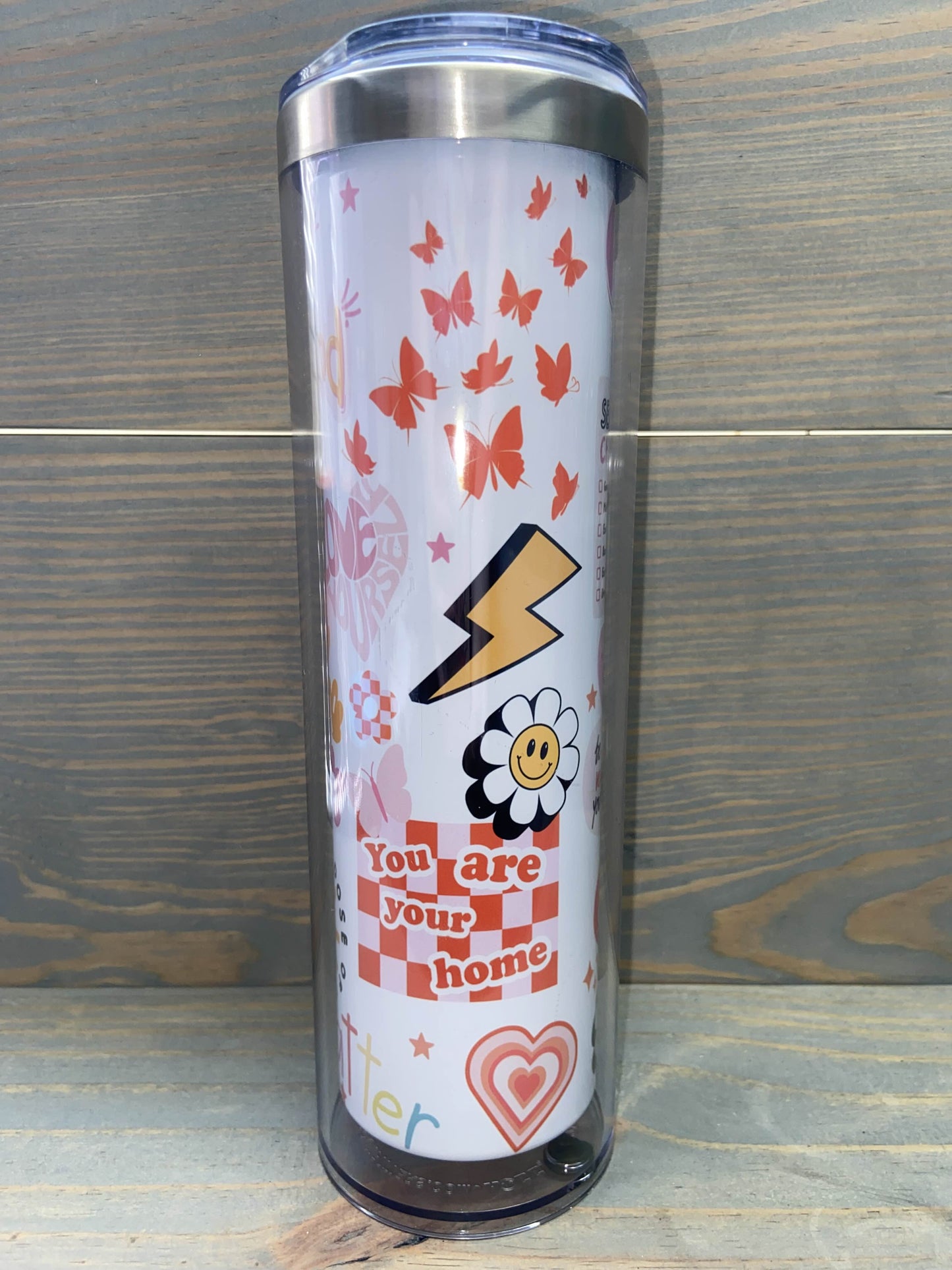 ❄️✨ Ready-to-Fill 20 oz Snowglobe Tumblers! ✨❄️without handle