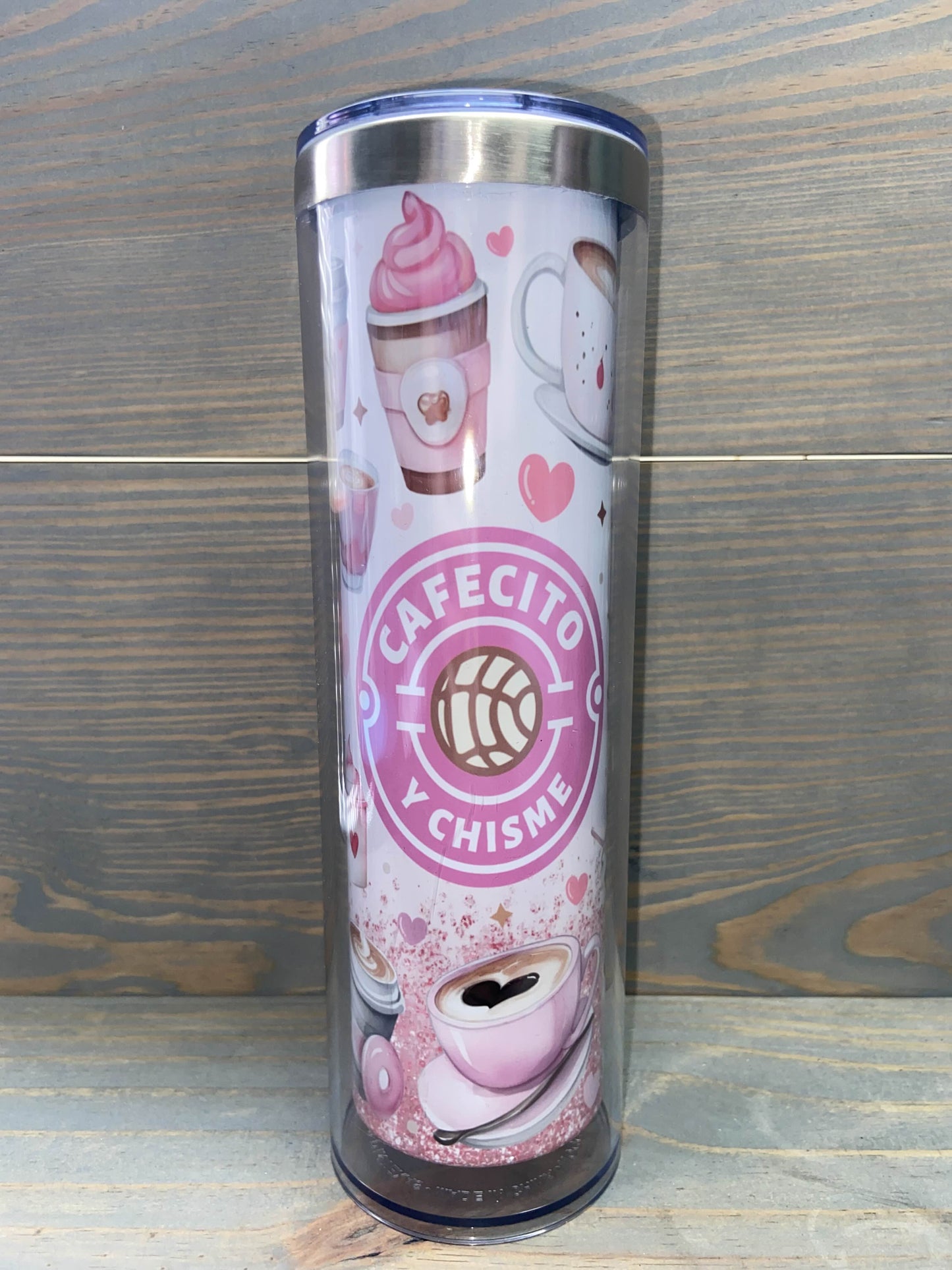 ❄️✨ Ready-to-Fill 20 oz Snowglobe Tumblers! ✨❄️without handle