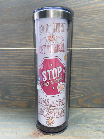 ❄️✨ Ready-to-Fill 20 oz Snowglobe Tumblers! ✨❄️without handle