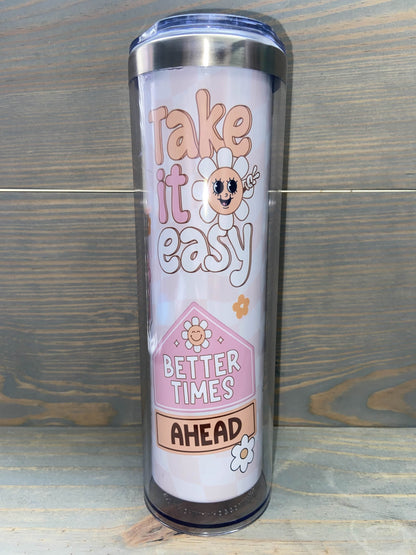 ❄️✨ Ready-to-Fill 20 oz Snowglobe Tumblers! ✨❄️without handle