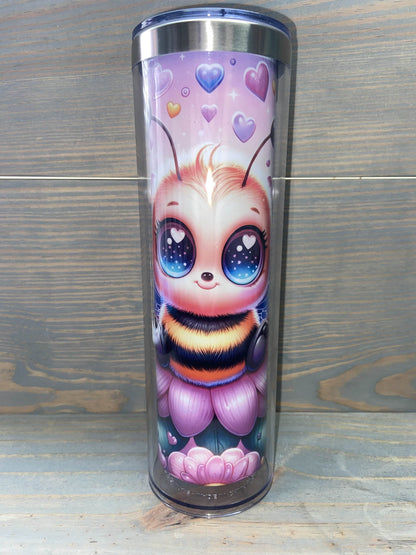 ❄️✨ Ready-to-Fill 20 oz Snowglobe Tumblers! ✨❄️without handle