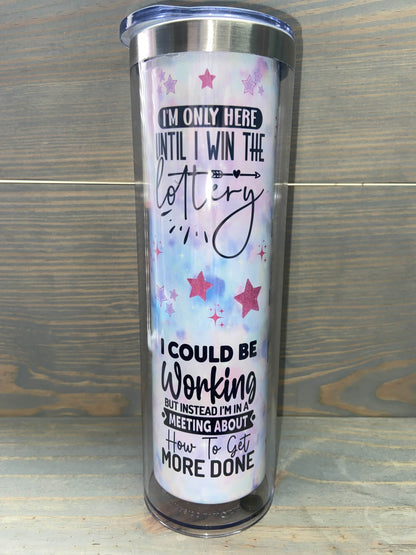 ❄️✨ Ready-to-Fill 20 oz Snowglobe Tumblers! ✨❄️without handle