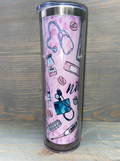 ❄️✨ Ready-to-Fill 20 oz Snowglobe Tumblers! ✨❄️without handle