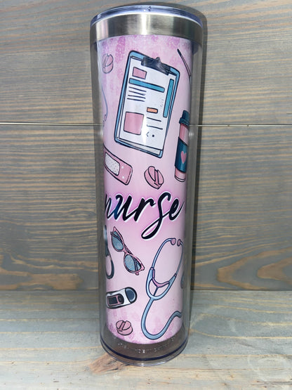 ❄️✨ Ready-to-Fill 20 oz Snowglobe Tumblers! ✨❄️without handle