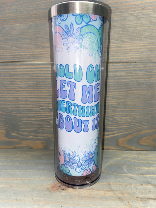 ❄️✨ Ready-to-Fill 20 oz Snowglobe Tumblers! ✨❄️without handle