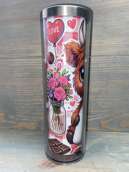 ❄️✨ Ready-to-Fill 20 oz Snowglobe Tumblers! ✨❄️without handle