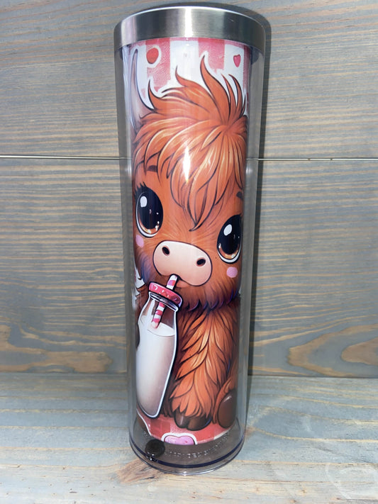 ❄️✨ Ready-to-Fill 20 oz Snowglobe Tumblers! ✨❄️without handle