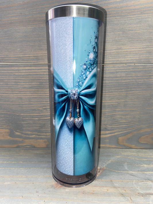 ❄️✨ Ready-to-Fill 20 oz Snowglobe Tumblers! ✨❄️without handle