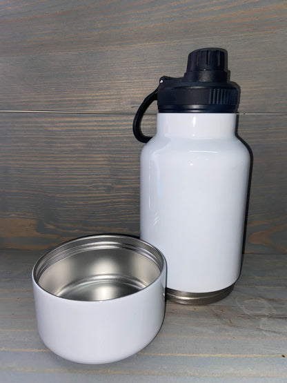🐾✨ Custom Stainless Steel Pet Travel Water Bottles – Travel in Style! ✨🐾