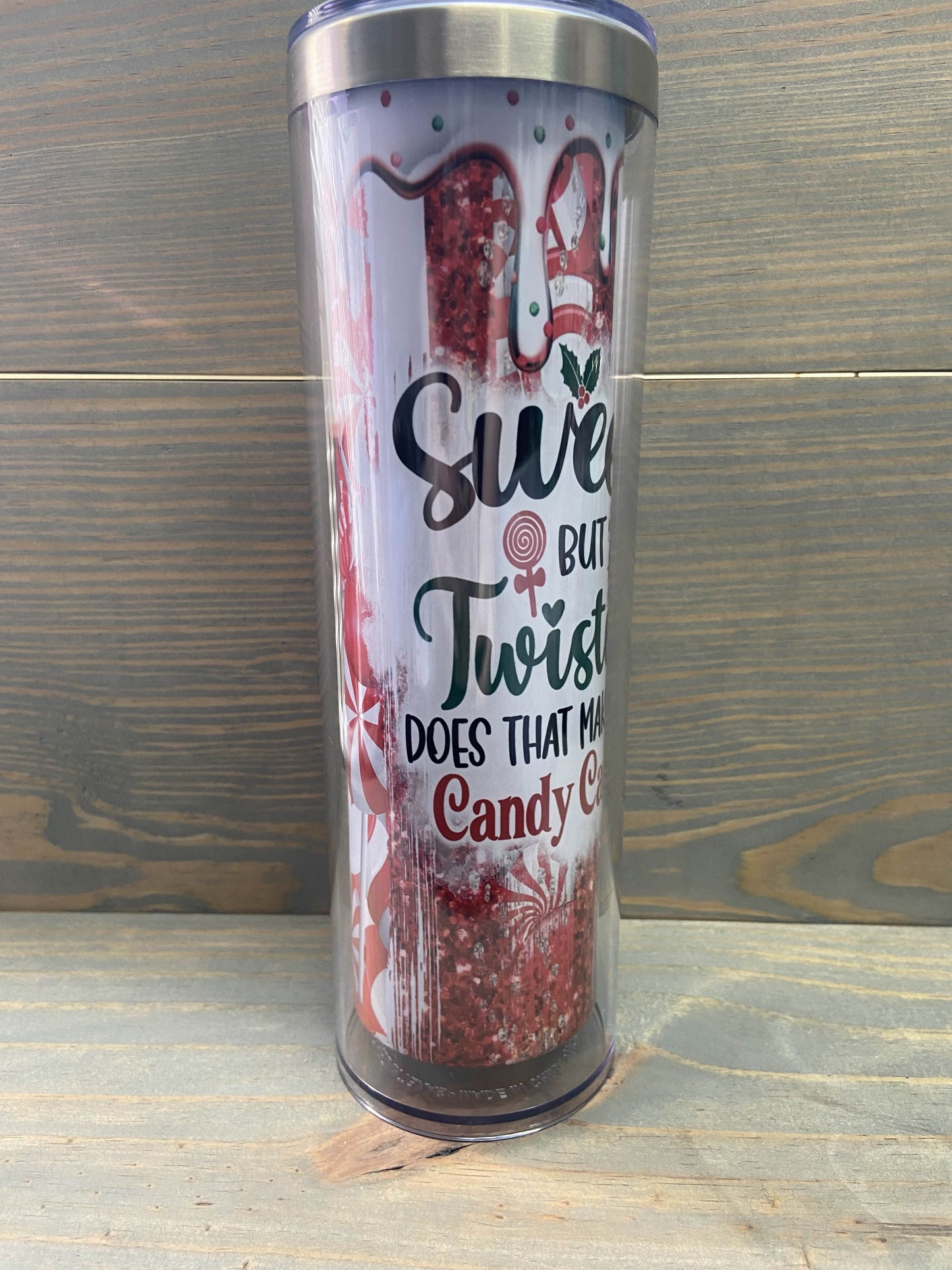 ❄️✨ Ready-to-Fill 20 oz Snowglobe Tumblers! ✨❄️without handle