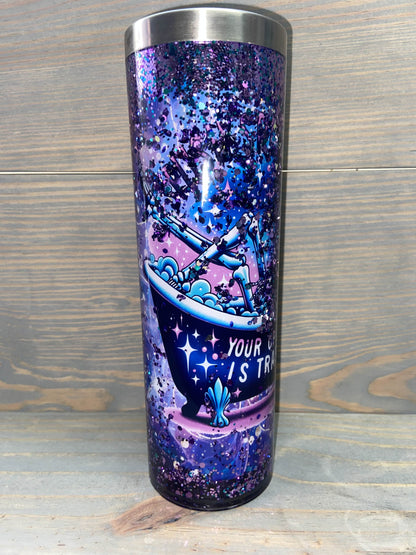 ❄️✨ Beautiful Prefilled Snowglobe Tumblers – Ready to Sparkle! ✨❄️