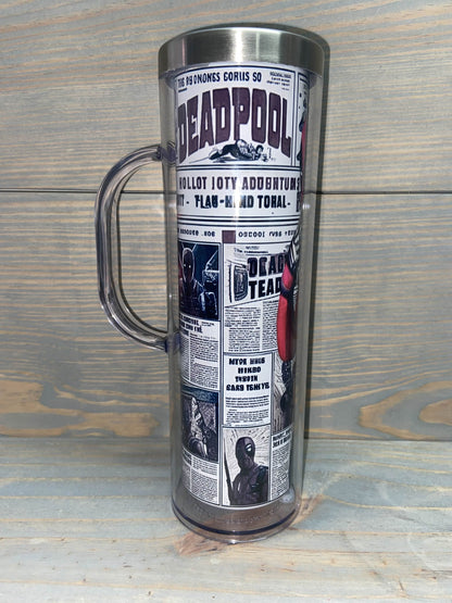 ❄️✨ Ready-to-Fill 20 oz Snowglobe Tumblers! ✨❄️with handle