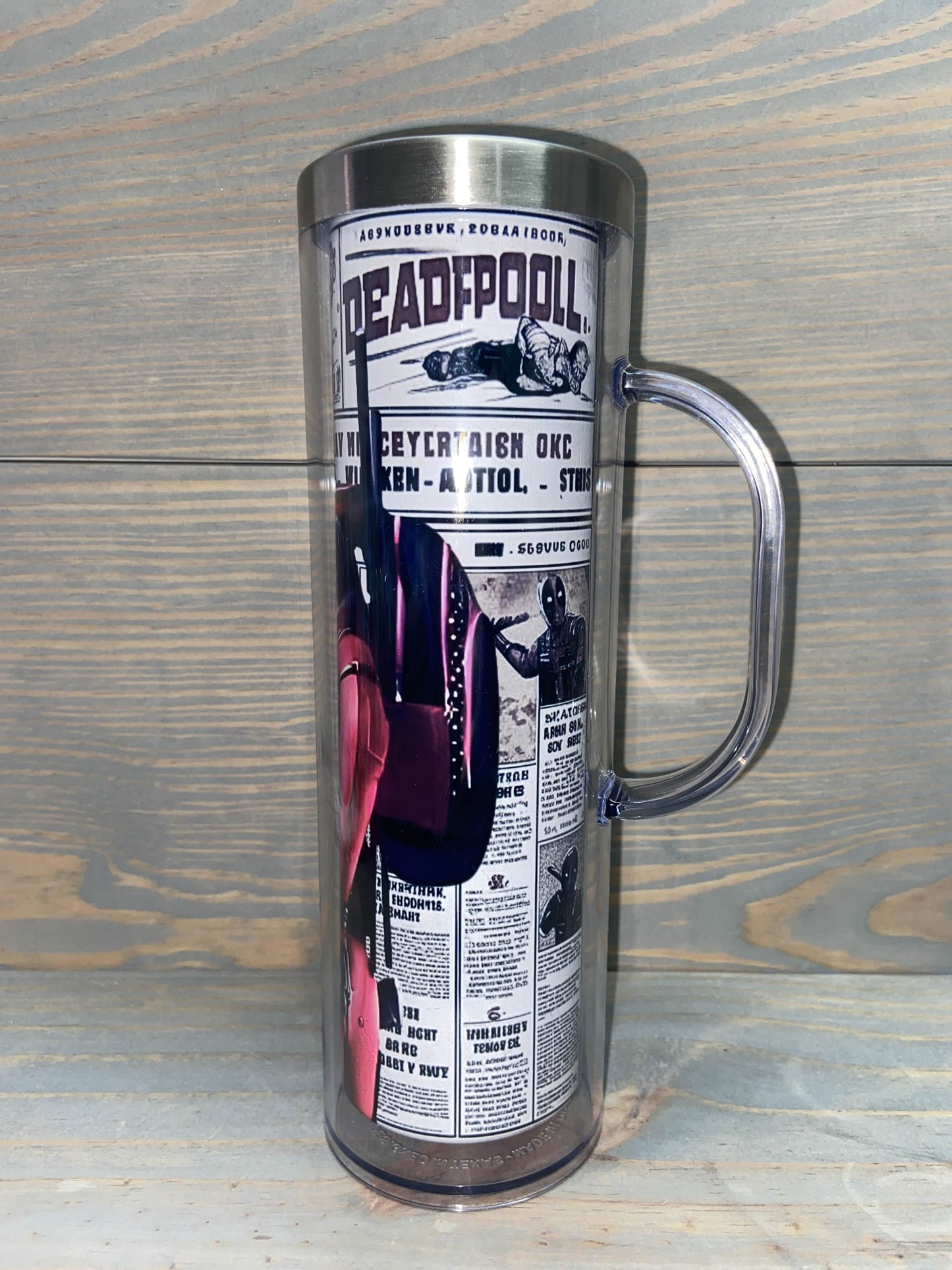 ❄️✨ Ready-to-Fill 20 oz Snowglobe Tumblers! ✨❄️with handle