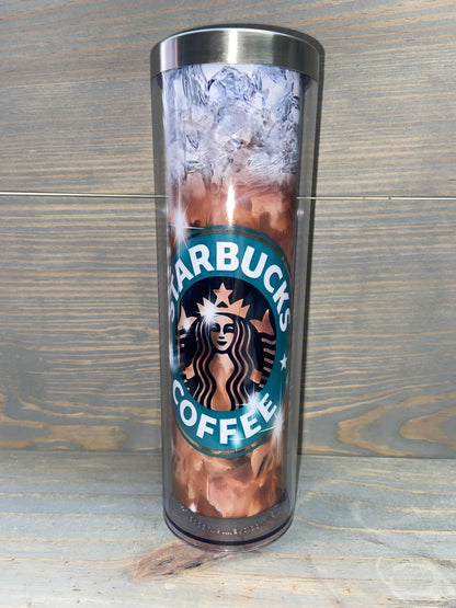 ❄️✨ Ready-to-Fill 20 oz Snowglobe Tumblers! ✨❄️no handle