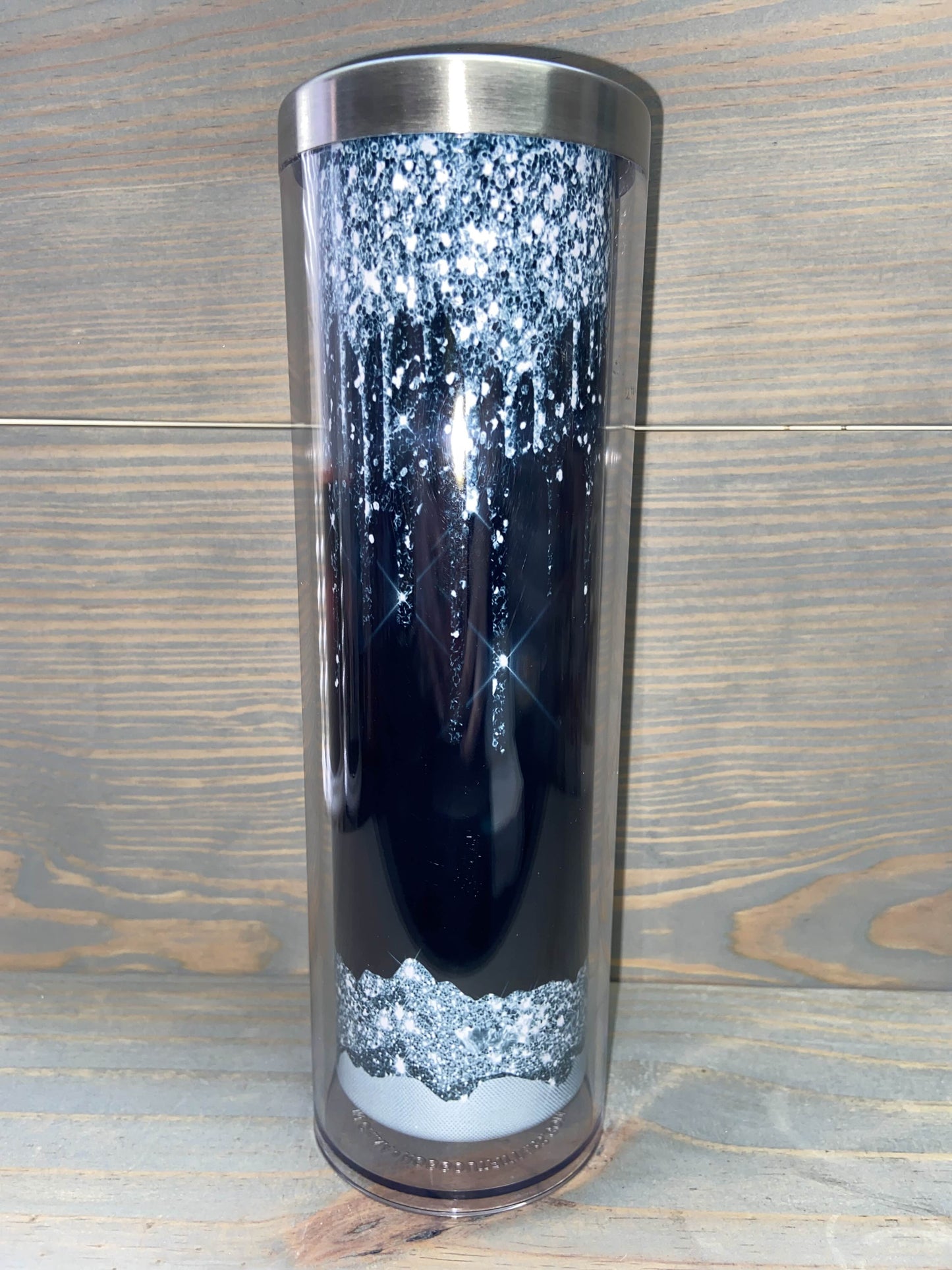 ❄️✨ Ready-to-Fill 20 oz Snowglobe Tumblers! ✨❄️no handle