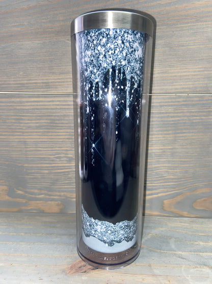 ❄️✨ Ready-to-Fill 20 oz Snowglobe Tumblers! ✨❄️no handle